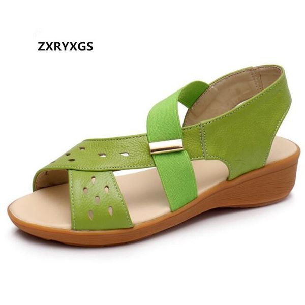 summer open shoes woman genuine leather sandals large size comfortable soft women flat wedges casual, Black
summer open shoes woman genuine leather sandals large size comfortable soft women flat wedges casual, Black