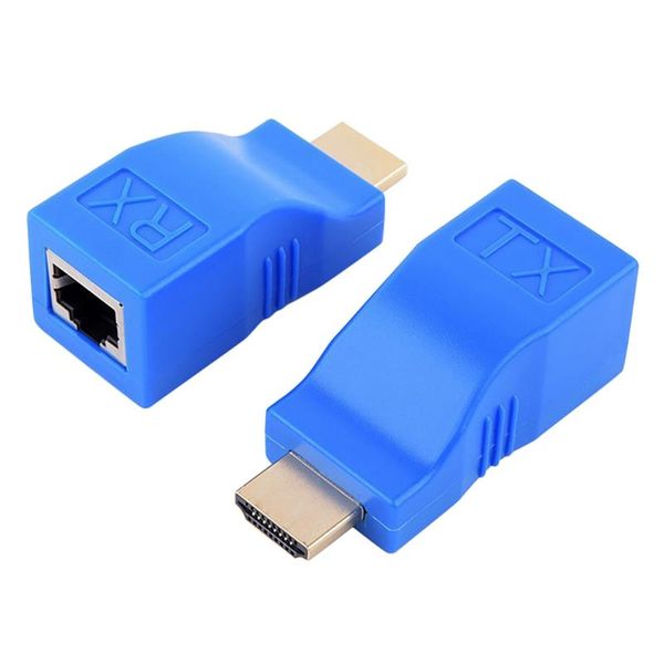 -compatible extender 30m transmission distance rj45 to hd network converter adapter computer cables & connectors
-compatible extender 30m transmission distance rj45 to hd network converter adapter computer cables & connectors