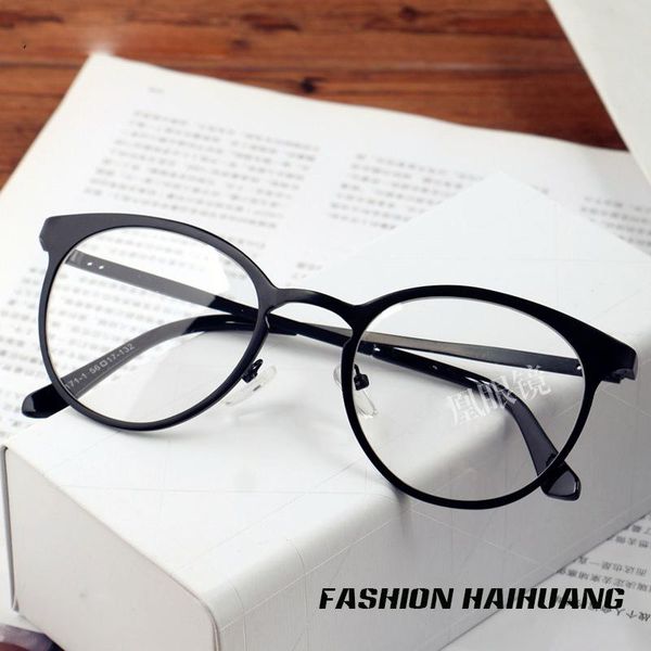 super quality metal frame classic glasses vintage style fashion women&men optical oculos de grau clear lens n723 sunglasses frames, Black
super quality metal frame classic glasses vintage style fashion women&men optical oculos de grau clear lens n723 sunglasses frames, Black