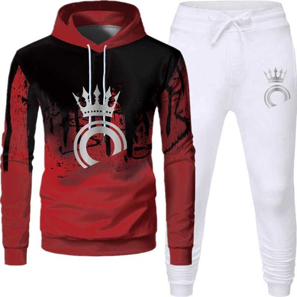 men's tracksuits 2021the autumn winter mens ieisure two piece sets hooded sweatshirts fashion sweatpants male youth sportswear, Gray
men's tracksuits 2021the autumn winter mens ieisure two piece sets hooded sweatshirts fashion sweatpants male youth sportswear, Gray
