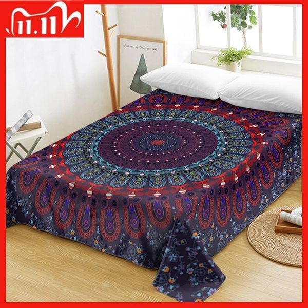 mandala queen bed sheets one piece purple blue flat sheet soft bedding bedspreads floral bohemian tapestry sabanas & sets
mandala queen bed sheets one piece purple blue flat sheet soft bedding bedspreads floral bohemian tapestry sabanas & sets