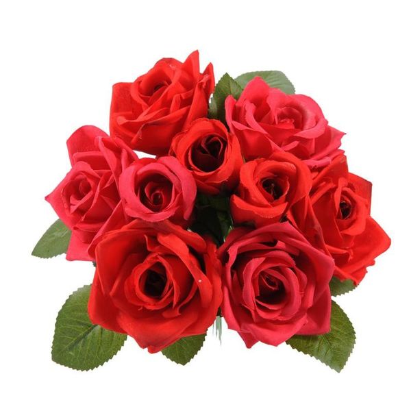 artificial rose simulation silk flowers bouquet home party wedding decoration diy flower elegant beautiful european decorative & wreaths
artificial rose simulation silk flowers bouquet home party wedding decoration diy flower elegant beautiful european decorative & wreaths