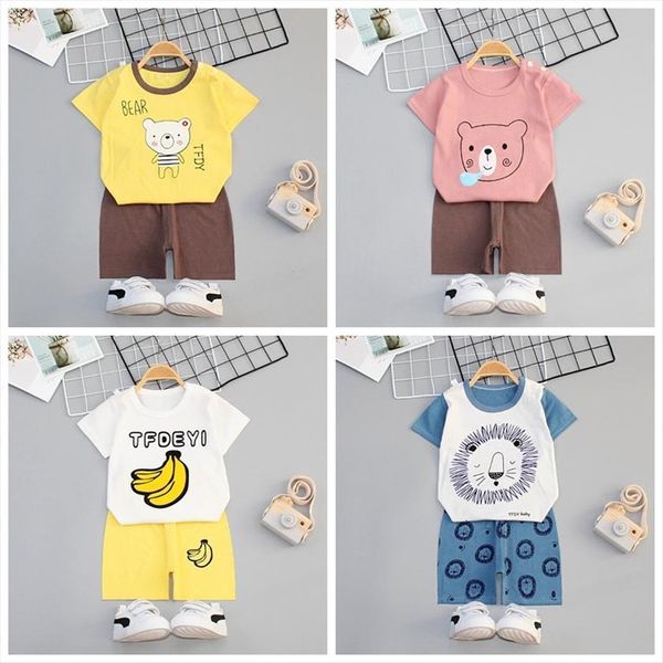 boy girl clothing set for summer toddler clothes baby kids wear casual cloths outfits, White
boy girl clothing set for summer toddler clothes baby kids wear casual cloths outfits, White