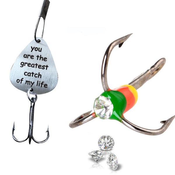 fishing hooks 5pcs high carbon steel treble barbed winter ices fishhooks with shinning artificial diamond tackle
fishing hooks 5pcs high carbon steel treble barbed winter ices fishhooks with shinning artificial diamond tackle