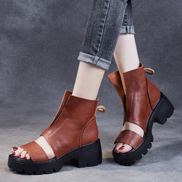 sandals rimocy peep toe platform gladiator women high heels summer boots woman vintage black brown pu leather sandalias mujer
sandals rimocy peep toe platform gladiator women high heels summer boots woman vintage black brown pu leather sandalias mujer