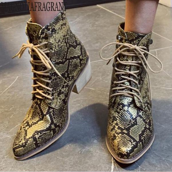 boots women zipper snake print ankle square heel fashion pointed toe ladies shoes 2021 lace-up booties y219, Black
boots women zipper snake print ankle square heel fashion pointed toe ladies shoes 2021 lace-up booties y219, Black