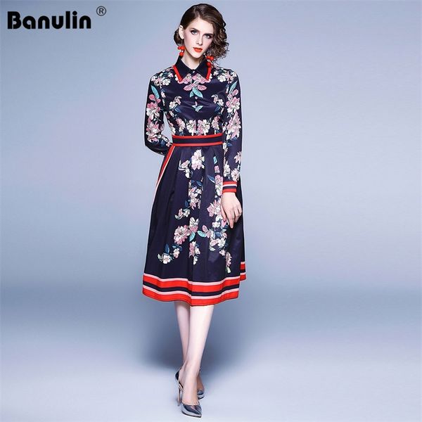 banulin fashion runway autumn midi dress women long sleeve vintage stripe floral printed elegant casual office 210603, Black;gray
banulin fashion runway autumn midi dress women long sleeve vintage stripe floral printed elegant casual office 210603, Black;gray