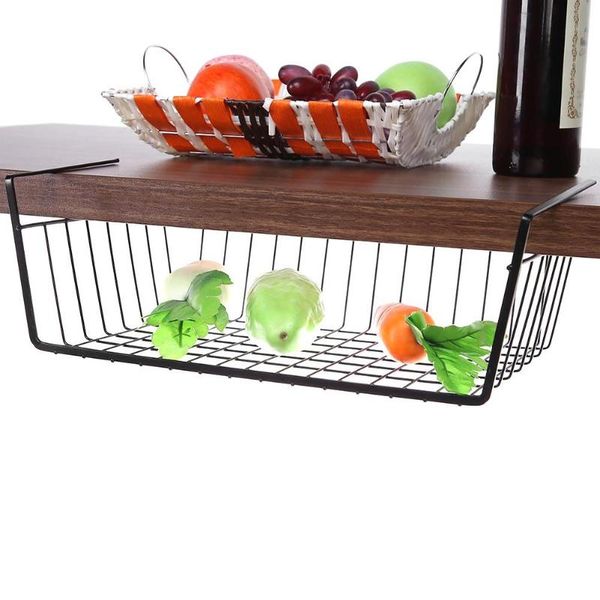 iron mesh basket cupboard cabinet desk organizer rack closet holders hanging under shelf storage home kitchen & organization
iron mesh basket cupboard cabinet desk organizer rack closet holders hanging under shelf storage home kitchen & organization