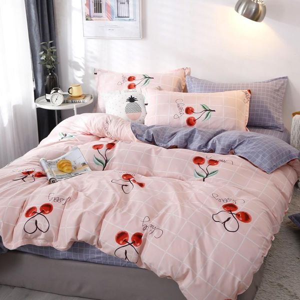 bedding sets romantic cherry cotton four-piece set printed pillowcase quilt cover bed sheet size king
bedding sets romantic cherry cotton four-piece set printed pillowcase quilt cover bed sheet size king