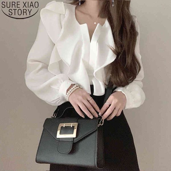 ruffles clothing spring white long sleeve shirt women blouse v-neck solid blusas mujer de moda verano 13342 210417
ruffles clothing spring white long sleeve shirt women blouse v-neck solid blusas mujer de moda verano 13342 210417