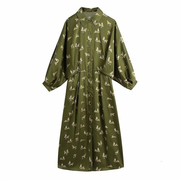 women's t-shirt streetwear women print dress 2021 fashion ladies turn down collar causal female chic green satin loose long, White
women's t-shirt streetwear women print dress 2021 fashion ladies turn down collar causal female chic green satin loose long, White