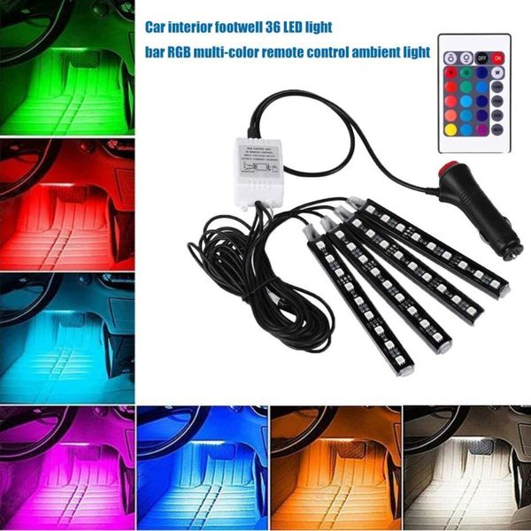 interior&external lights car interior light 36 led remote control rgb dc12v strip automotive colorful ambient inner decorative lamp
interior&external lights car interior light 36 led remote control rgb dc12v strip automotive colorful ambient inner decorative lamp