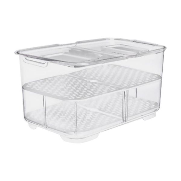 storage bottles & jars refrigerator box double-layer sealed plastic fruit vegetable drain basket kitchen food preservation
storage bottles & jars refrigerator box double-layer sealed plastic fruit vegetable drain basket kitchen food preservation
