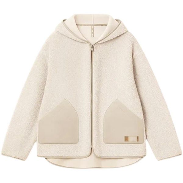 women's jackets autumn winter casual loose zipper hooded coat women 2021 solid fleece cashmere warm lamb wool jacket pocket baseball ou, Black;brown
women's jackets autumn winter casual loose zipper hooded coat women 2021 solid fleece cashmere warm lamb wool jacket pocket baseball ou, Black;brown