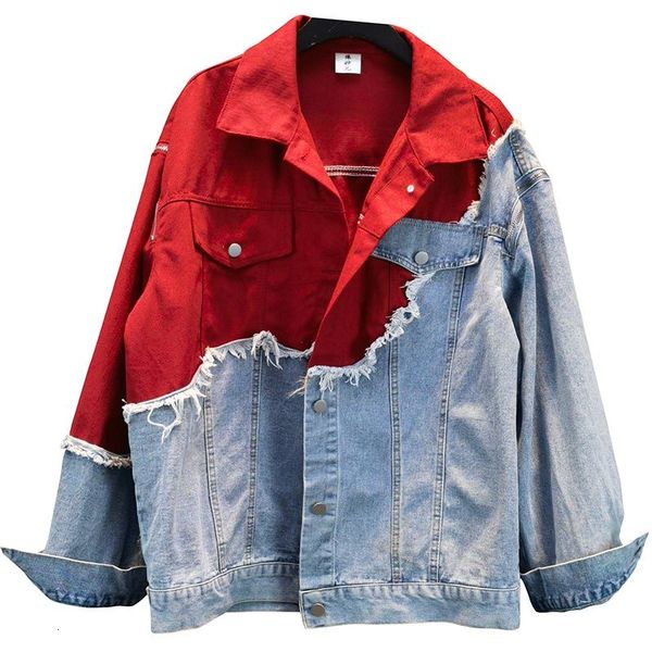 women's fur & faux loose plus size denim jacket women coat spring autumn color matching long sleeve patchwork vintage jeans femal, Black
women's fur & faux loose plus size denim jacket women coat spring autumn color matching long sleeve patchwork vintage jeans femal, Black