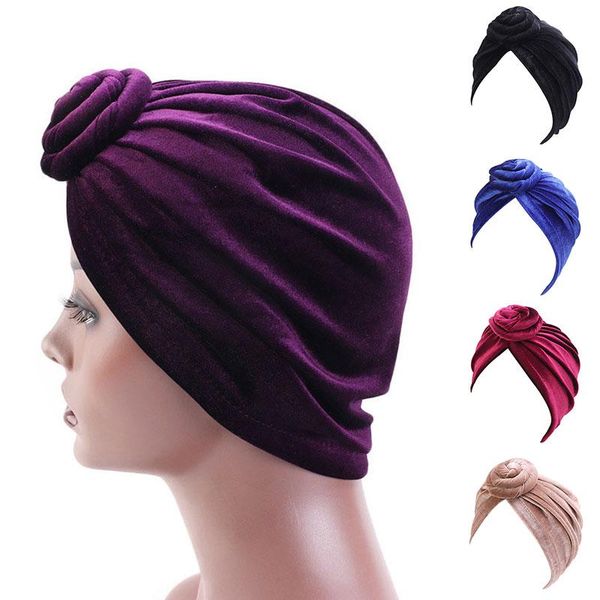 beanie/skull caps solid color turban hat baotou cap flower velvet national all-match ethnic style, Blue;gray
beanie/skull caps solid color turban hat baotou cap flower velvet national all-match ethnic style, Blue;gray