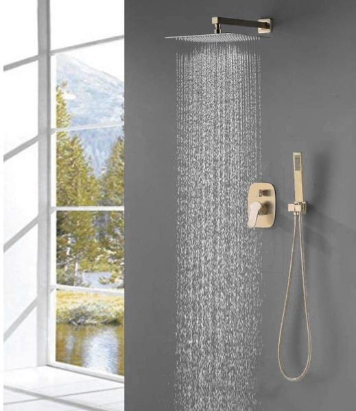 bathroom luxury brass 10 inch wall mount rainfall shower system mixer set (ceiling mount, brushed gold) sets
bathroom luxury brass 10 inch wall mount rainfall shower system mixer set (ceiling mount, brushed gold) sets