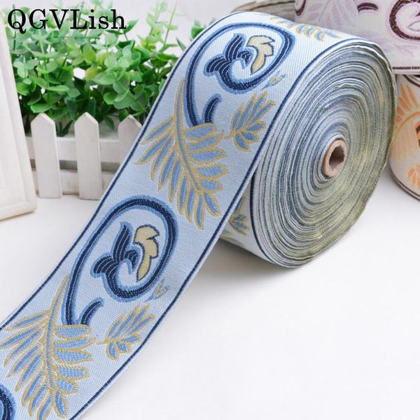 qgvlish 25m/roll 90mm wide jacquard ribbon belt diy sewing sofa costumes curtain trims embroidery lace trim material home decor other
qgvlish 25m/roll 90mm wide jacquard ribbon belt diy sewing sofa costumes curtain trims embroidery lace trim material home decor other