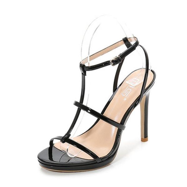 dress shoes 2021 elegant women sandals fashion gladiator thin heels buckle strap belt summer handmade party female, Black
dress shoes 2021 elegant women sandals fashion gladiator thin heels buckle strap belt summer handmade party female, Black
