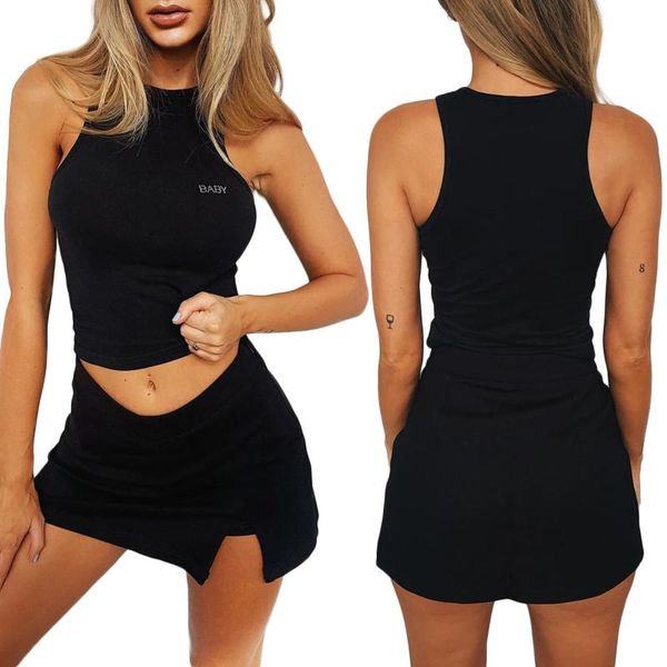 high street women fashion solid color split skort ladies stylish for shopping daily wear skirts, Black
high street women fashion solid color split skort ladies stylish for shopping daily wear skirts, Black