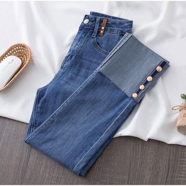plus size pants buttons patchwork stretch skinny jeans for women 4xl high waist stretchy distressed pencil capris blue denim pant, Black
plus size pants buttons patchwork stretch skinny jeans for women 4xl high waist stretchy distressed pencil capris blue denim pant, Black