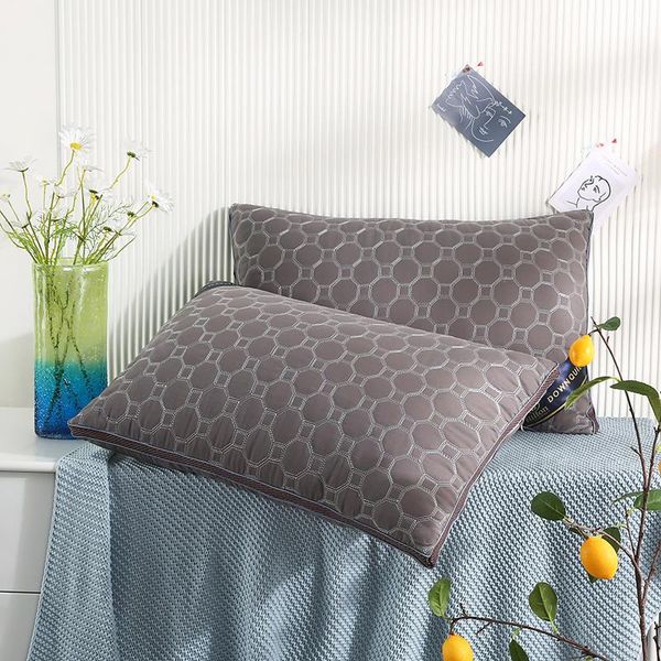 pillow quilted high-elasticity fluffy sleeping for homes and els soft skin-friendly core
pillow quilted high-elasticity fluffy sleeping for homes and els soft skin-friendly core