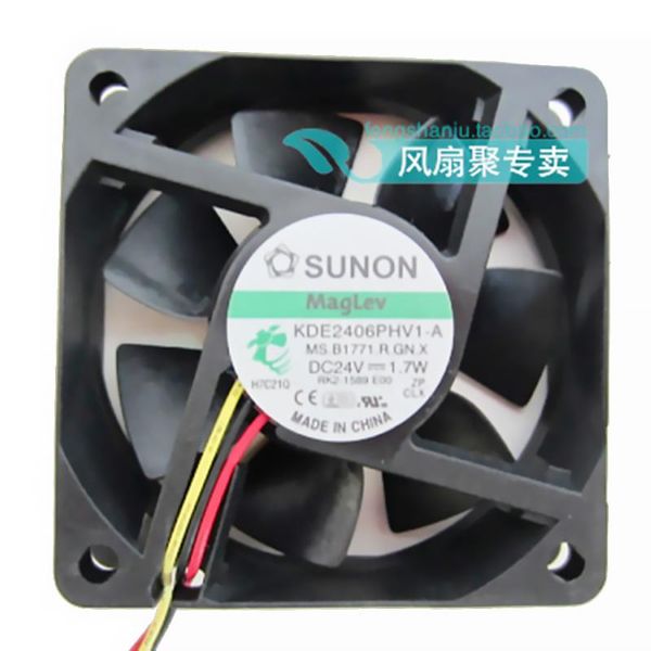fans & coolings kde2406phv2 kde2406phv1-a 6015 6cm dc 24v 1.3w 1.7w 3 line alarm server inverter axial blower maglev ipc cooling
fans & coolings kde2406phv2 kde2406phv1-a 6015 6cm dc 24v 1.3w 1.7w 3 line alarm server inverter axial blower maglev ipc cooling