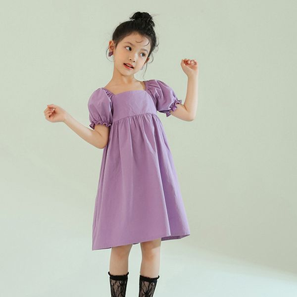 girls dress short sleeve fashion temperament children's summer retro square collar for 3-7 years old 210515, Red;yellow
girls dress short sleeve fashion temperament children's summer retro square collar for 3-7 years old 210515, Red;yellow