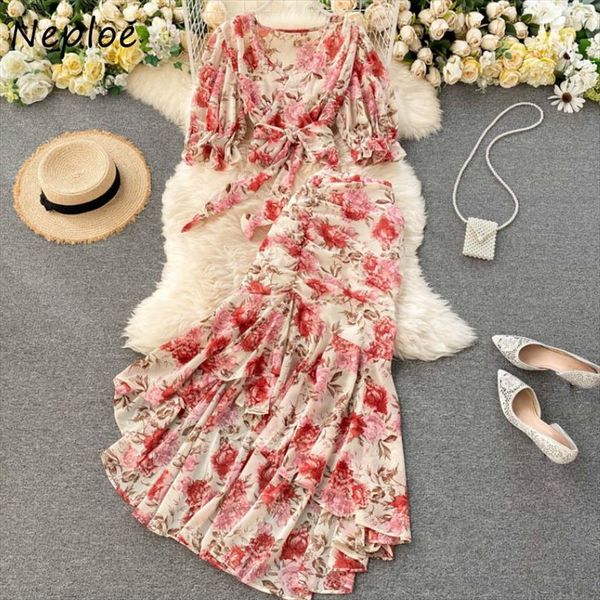 casual simple suit women tracksuits v neck chiffon puff sleeve blouse fashionable chic elegant skirt summer two piece set, Gray
casual simple suit women tracksuits v neck chiffon puff sleeve blouse fashionable chic elegant skirt summer two piece set, Gray