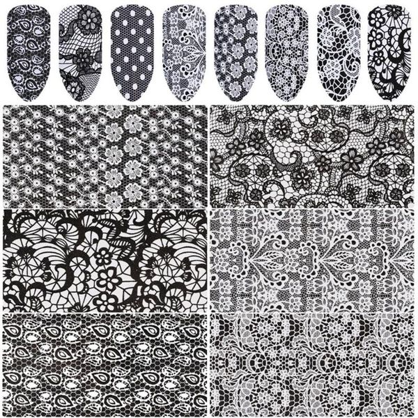 stickers & decals 16pcs/set nail art decor beauty diy starry sky transfer paper sticker foil set black white lace
stickers & decals 16pcs/set nail art decor beauty diy starry sky transfer paper sticker foil set black white lace