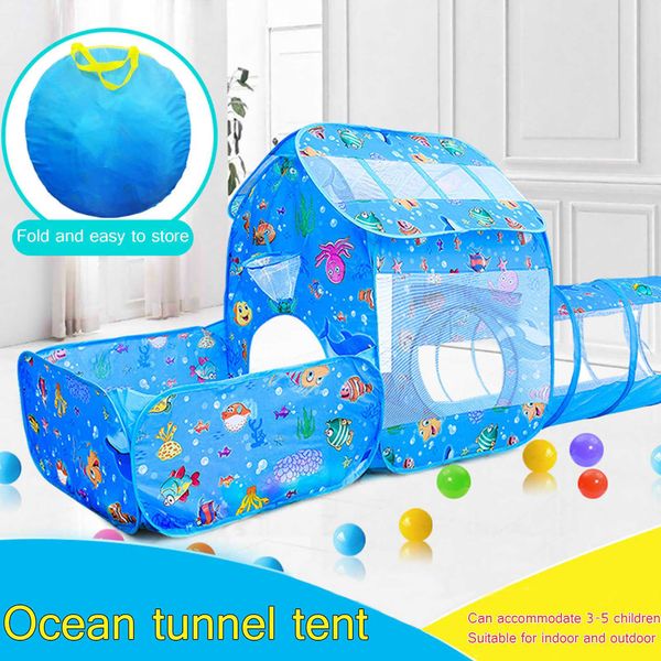 new kids play tent with tunnel and ball pit 3 in 1 playhouse toy children portable tents crawling baby outdoor game
new kids play tent with tunnel and ball pit 3 in 1 playhouse toy children portable tents crawling baby outdoor game