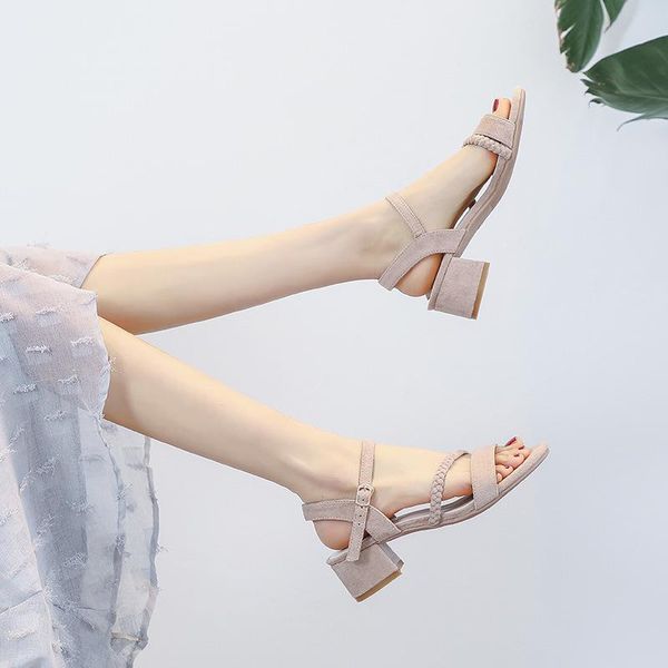 dress shoes women summer sandals open toe buckle woman zapatos mujer ladies chunky high heels 5cm pumps chaussure femme, Black
dress shoes women summer sandals open toe buckle woman zapatos mujer ladies chunky high heels 5cm pumps chaussure femme, Black