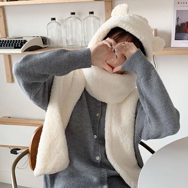 scarves winter bear hat neck scarf for girls 2021 korean version lovely warm, Blue;gray
scarves winter bear hat neck scarf for girls 2021 korean version lovely warm, Blue;gray
