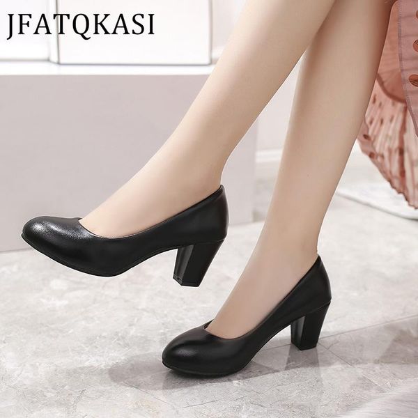 dress shoes women heels spring round head thick heel wild ladies pumps fashion brand female working single plus size 2021, Black
dress shoes women heels spring round head thick heel wild ladies pumps fashion brand female working single plus size 2021, Black