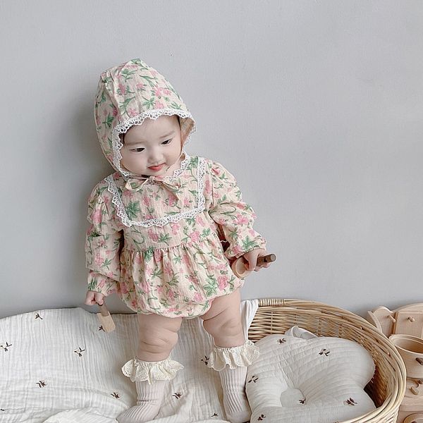 princess girls baby romper 2021 newborn infant kids long sleeve lace floral jumpsuit playsuit with hat sunsuit clothes, Blue
princess girls baby romper 2021 newborn infant kids long sleeve lace floral jumpsuit playsuit with hat sunsuit clothes, Blue