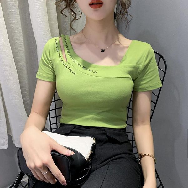 european clothes fashion hollow out womens letter summer ropa mujer short sleeve bottoming tees t01015, White
european clothes fashion hollow out womens letter summer ropa mujer short sleeve bottoming tees t01015, White
