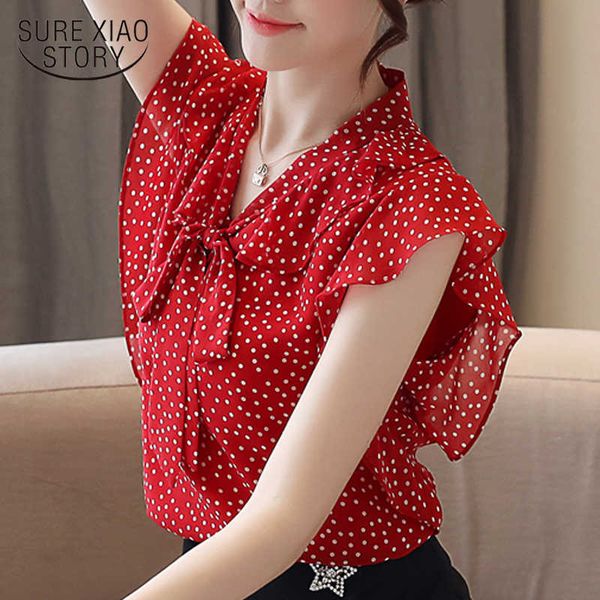 women blouses plus size women womens and blouses butterfly sleeve bow polka dot v-neck chiffon blouse 3971 50 210528, White
women blouses plus size women womens and blouses butterfly sleeve bow polka dot v-neck chiffon blouse 3971 50 210528, White