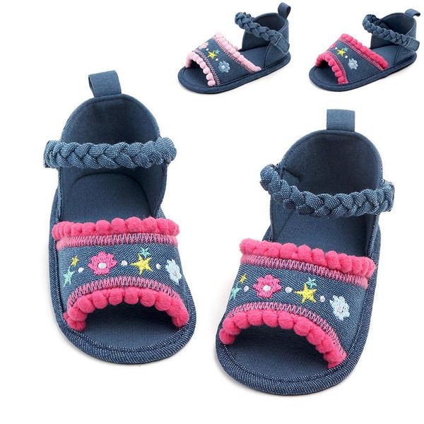 sandals baby girl summer shoes cotton canvas embroidery floral born casual 0-12m fashion, Black;red
sandals baby girl summer shoes cotton canvas embroidery floral born casual 0-12m fashion, Black;red