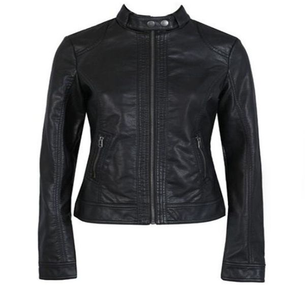 fashion womens jacket european fashion leather jacket pimkie cleaning single pu leather motorcycle temale womens leat s 5xl, Black
fashion womens jacket european fashion leather jacket pimkie cleaning single pu leather motorcycle temale womens leat s 5xl, Black