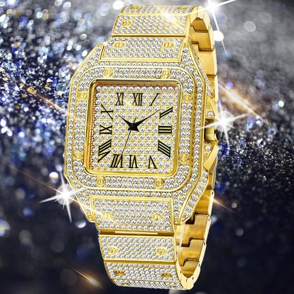 wristwatches men's wrist watch diamond square selling men waterproof 18k gold calendar relogio masculino drop, Slivery;brown
wristwatches men's wrist watch diamond square selling men waterproof 18k gold calendar relogio masculino drop, Slivery;brown