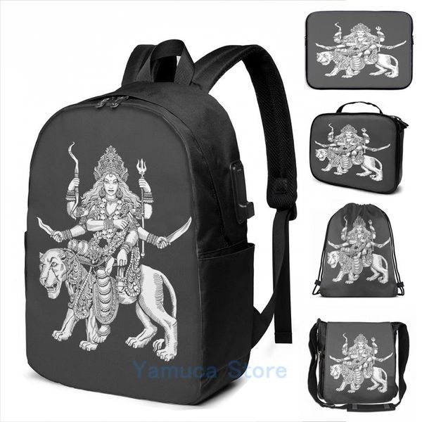 backpack funny graphic print hindu goddess durga usb charge men school bags women bag travel laptop
backpack funny graphic print hindu goddess durga usb charge men school bags women bag travel laptop