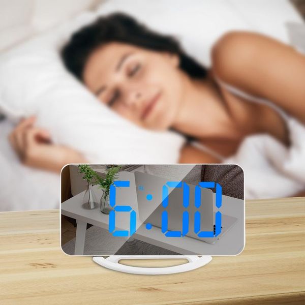 other clocks & accessories led mirror digital mini alarm clock snooze table wake up mute calendar dimmable electronic desk#g3
other clocks & accessories led mirror digital mini alarm clock snooze table wake up mute calendar dimmable electronic desk#g3