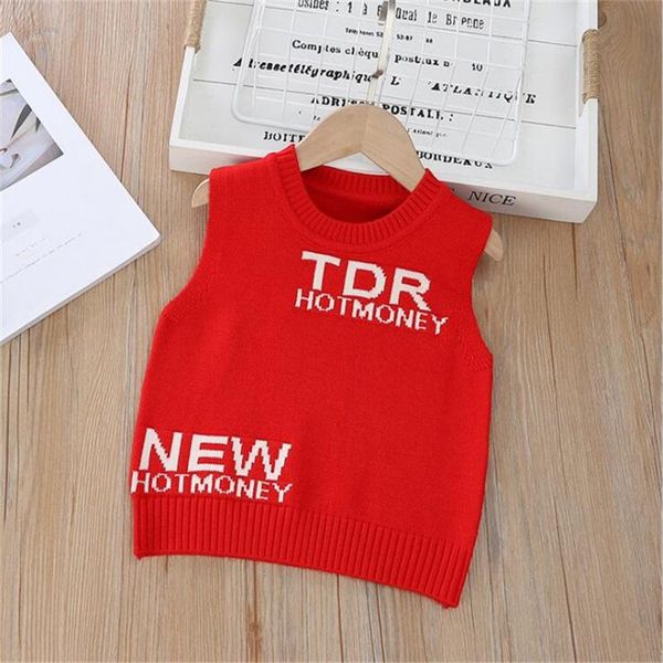 pullover children's knitted vest for girls and boys clothing baby kids v-neck sleeveless letters twist woolen sweater 1-5y, Blue
pullover children's knitted vest for girls and boys clothing baby kids v-neck sleeveless letters twist woolen sweater 1-5y, Blue