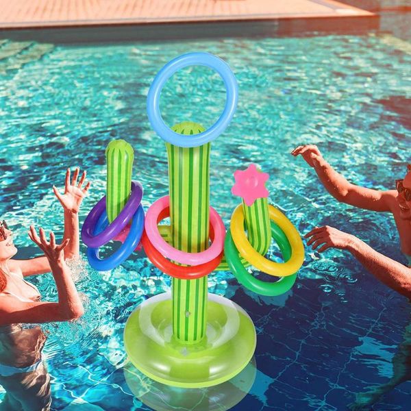pool & accessories 5pcs inflatable cactus ring toss game set floating swimming summer outdoor children's intelligence interactive
pool & accessories 5pcs inflatable cactus ring toss game set floating swimming summer outdoor children's intelligence interactive