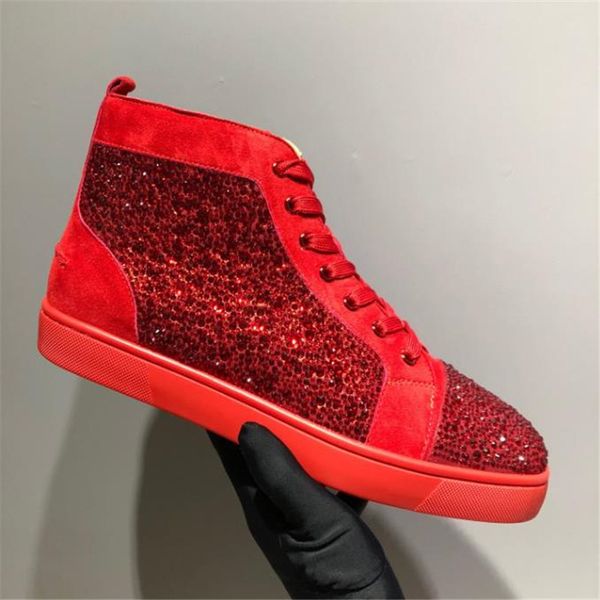 designer sneakers red shoe low cut suede spike luxury shoes for men and women party wedding crystal leather sneaker, Black
designer sneakers red shoe low cut suede spike luxury shoes for men and women party wedding crystal leather sneaker, Black