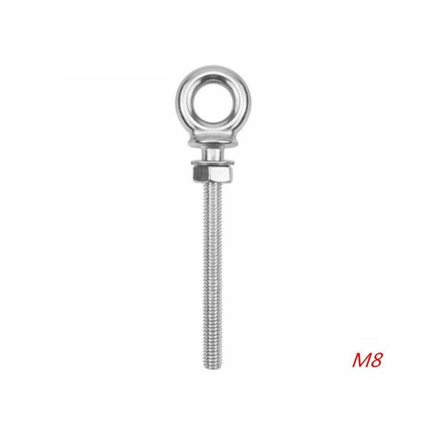marine grade 316 stainless steel long lifting eye bolt eyebolts with nut&washer u7ef rafts/inflatable boats
marine grade 316 stainless steel long lifting eye bolt eyebolts with nut&washer u7ef rafts/inflatable boats