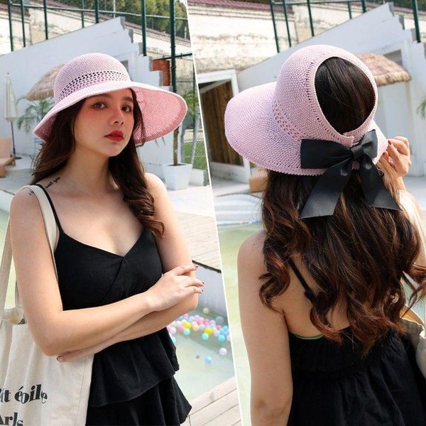 wide brim hats women's summer beach hat women travel outdoor sun protection and uv korean folding sunshade, Blue;gray
wide brim hats women's summer beach hat women travel outdoor sun protection and uv korean folding sunshade, Blue;gray