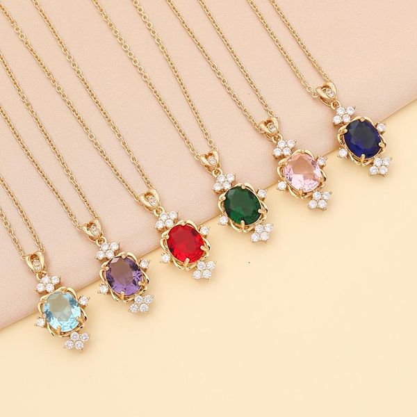 chains fashion girls trendy charm colorful crystal pendant necklace for women rhinestone short collar jewelry party gift accessories, Silver
chains fashion girls trendy charm colorful crystal pendant necklace for women rhinestone short collar jewelry party gift accessories, Silver