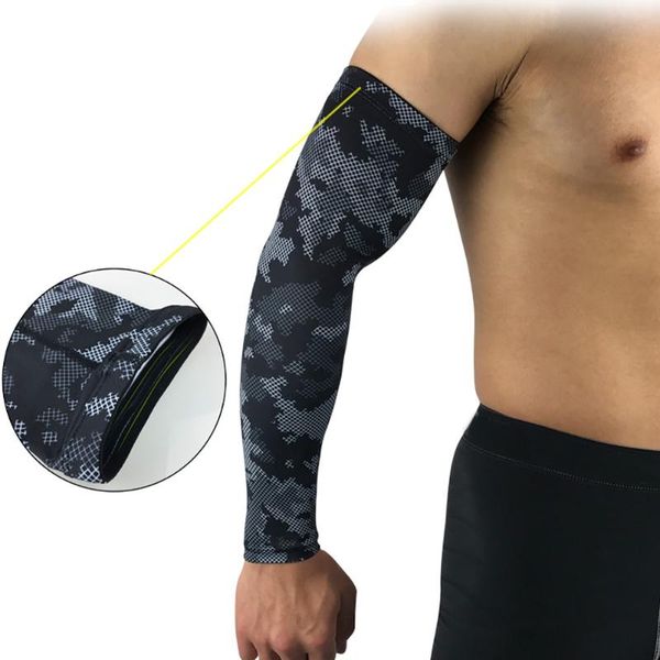 elbow & knee pads 1pc gym support elastic sport protective pad absorb sweat basketball arm sleeve brace, Black;gray
elbow & knee pads 1pc gym support elastic sport protective pad absorb sweat basketball arm sleeve brace, Black;gray