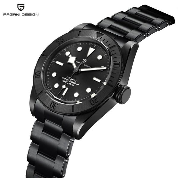 wristwatches pagani design 2021 bb58 men's watches mechanical automatic watch for men stainless steel sapphire glass sport, Slivery;brown
wristwatches pagani design 2021 bb58 men's watches mechanical automatic watch for men stainless steel sapphire glass sport, Slivery;brown